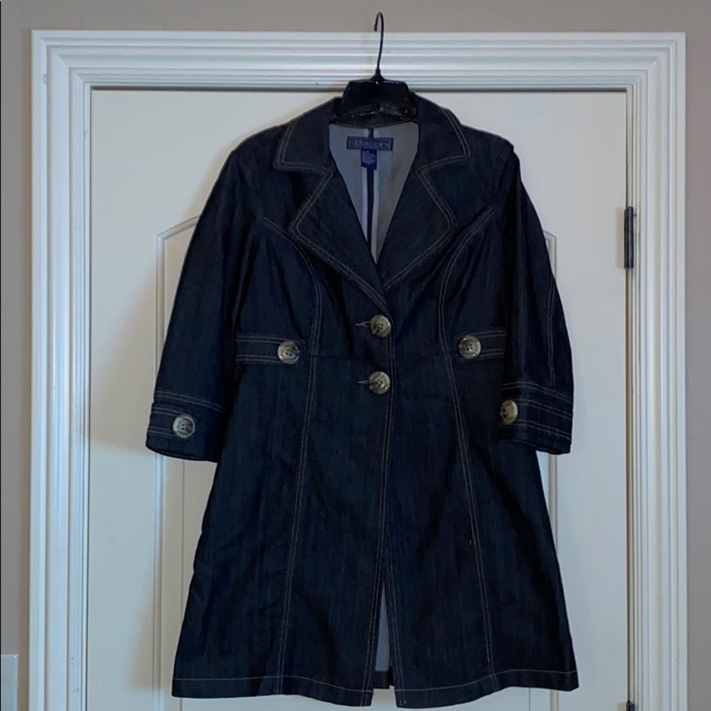 Baccini Denim Jacket - Size Medium